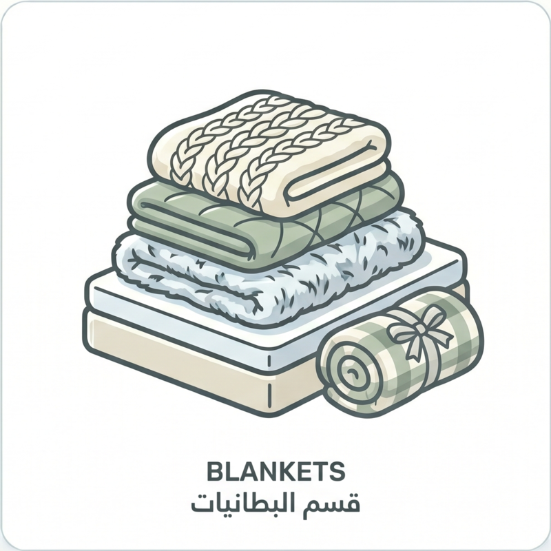 قسم البطانيات